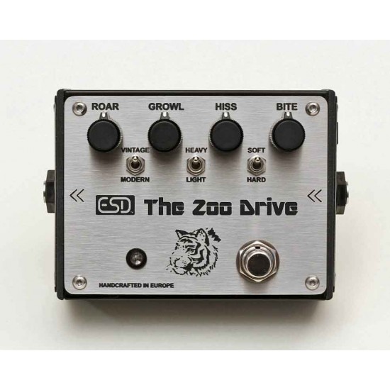 The Zoo Drive бутиков овърдрайв ефект за електрическа китара с огромни тонални възможности. от MusicShop